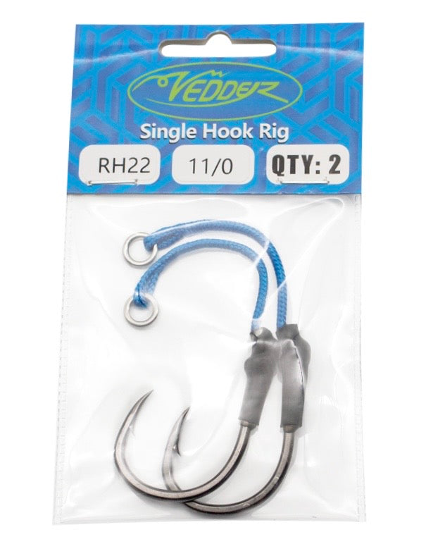 Lethal Weapon Single Hook Rig (2-Pack)