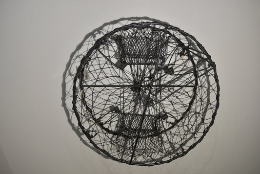 Spring Loaded Folding Crab Trap 28"