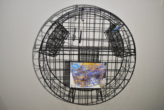 Round Rigid Crab Trap 30"