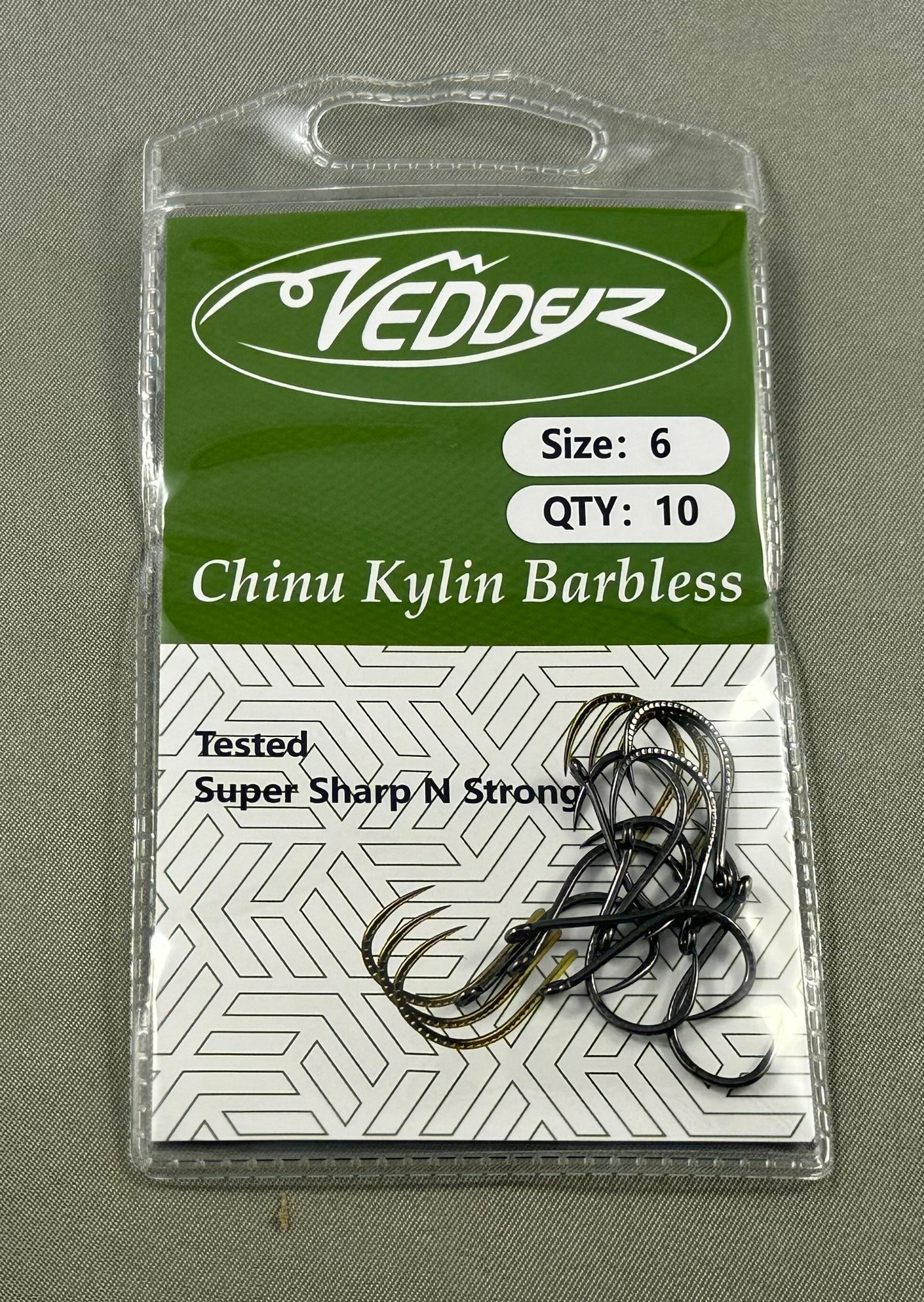 Vedder Chinu Kylin Barbless Hook