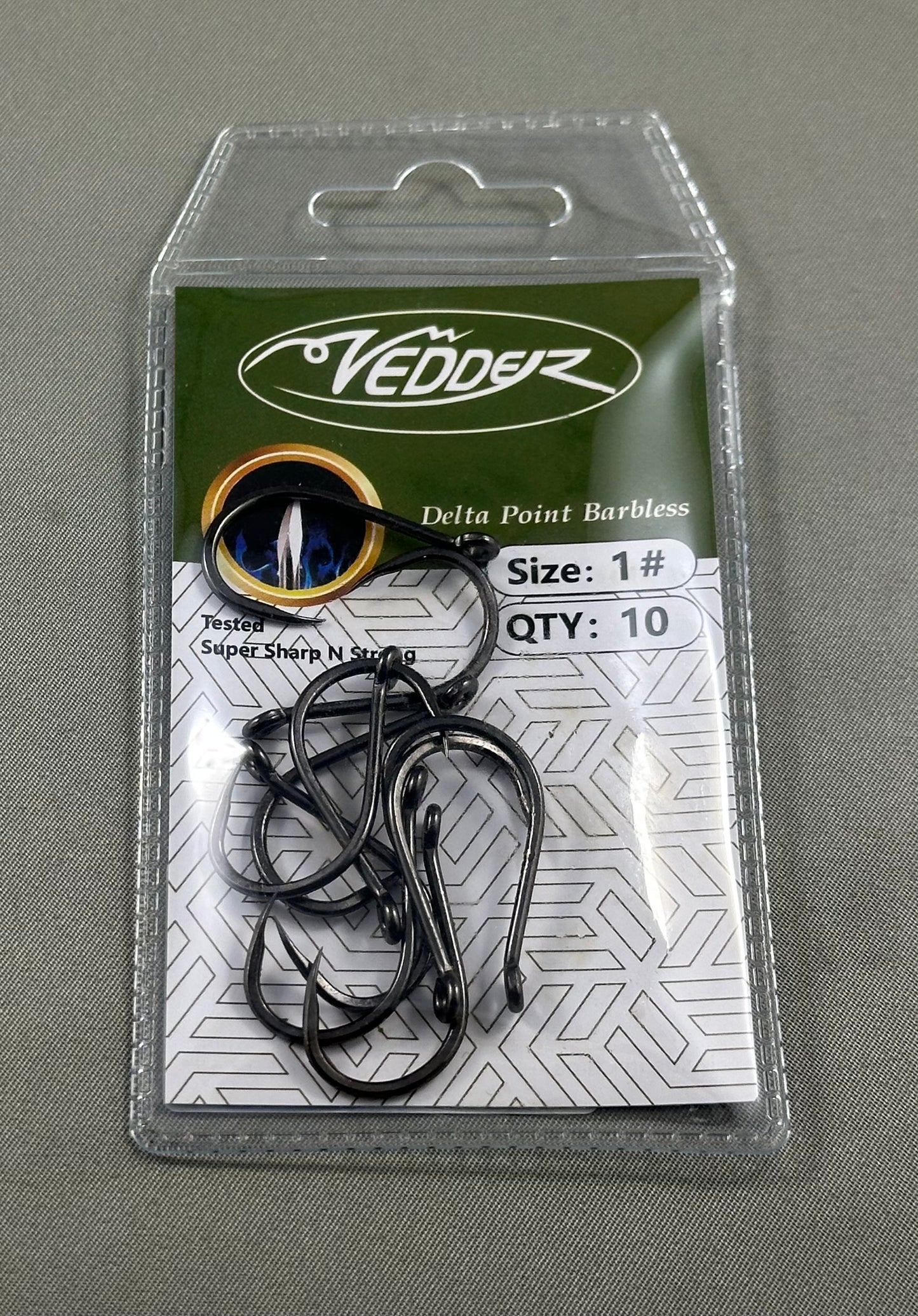 Vedder Delta Point Barbless Hook