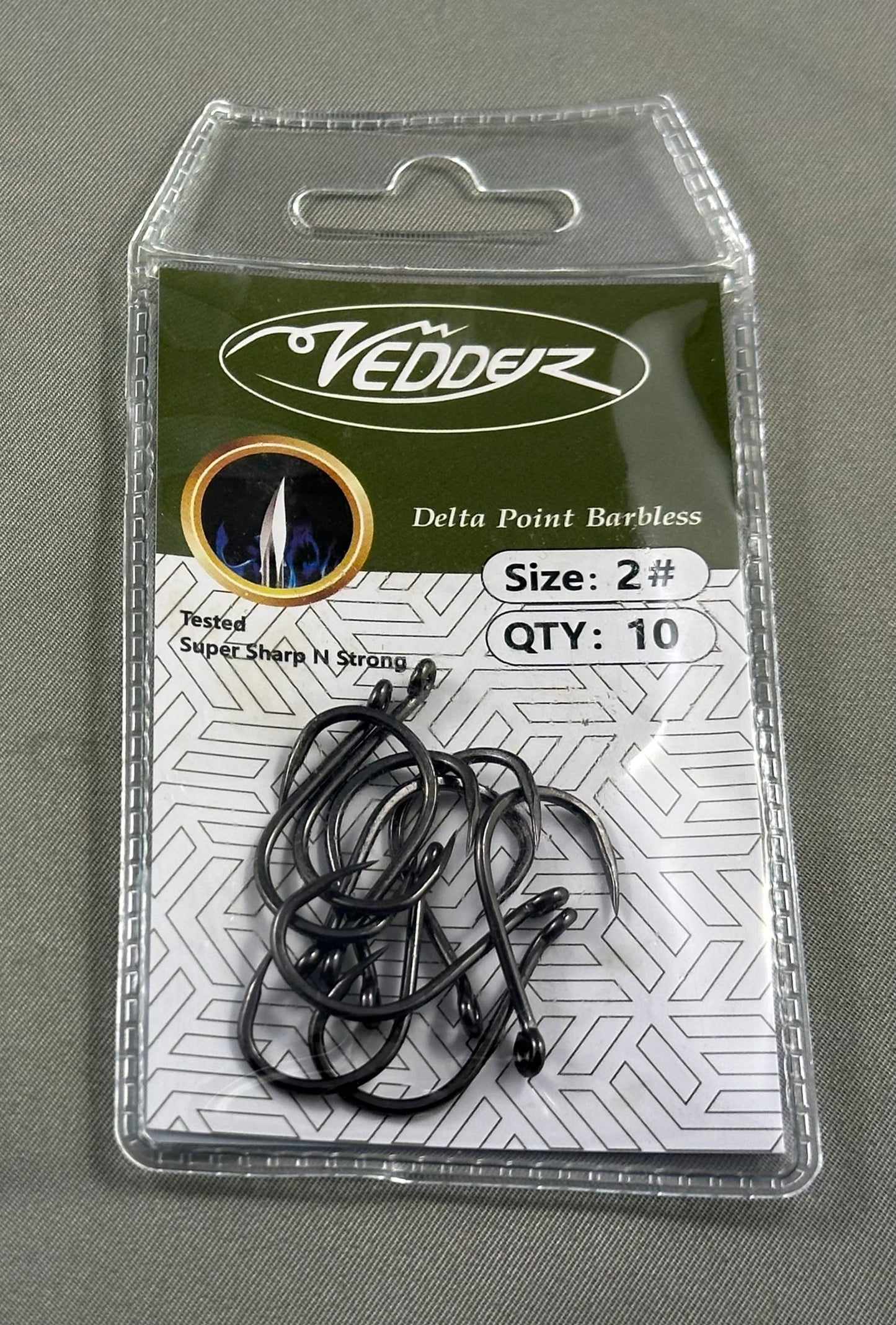 Vedder Delta Point Barbless Hook