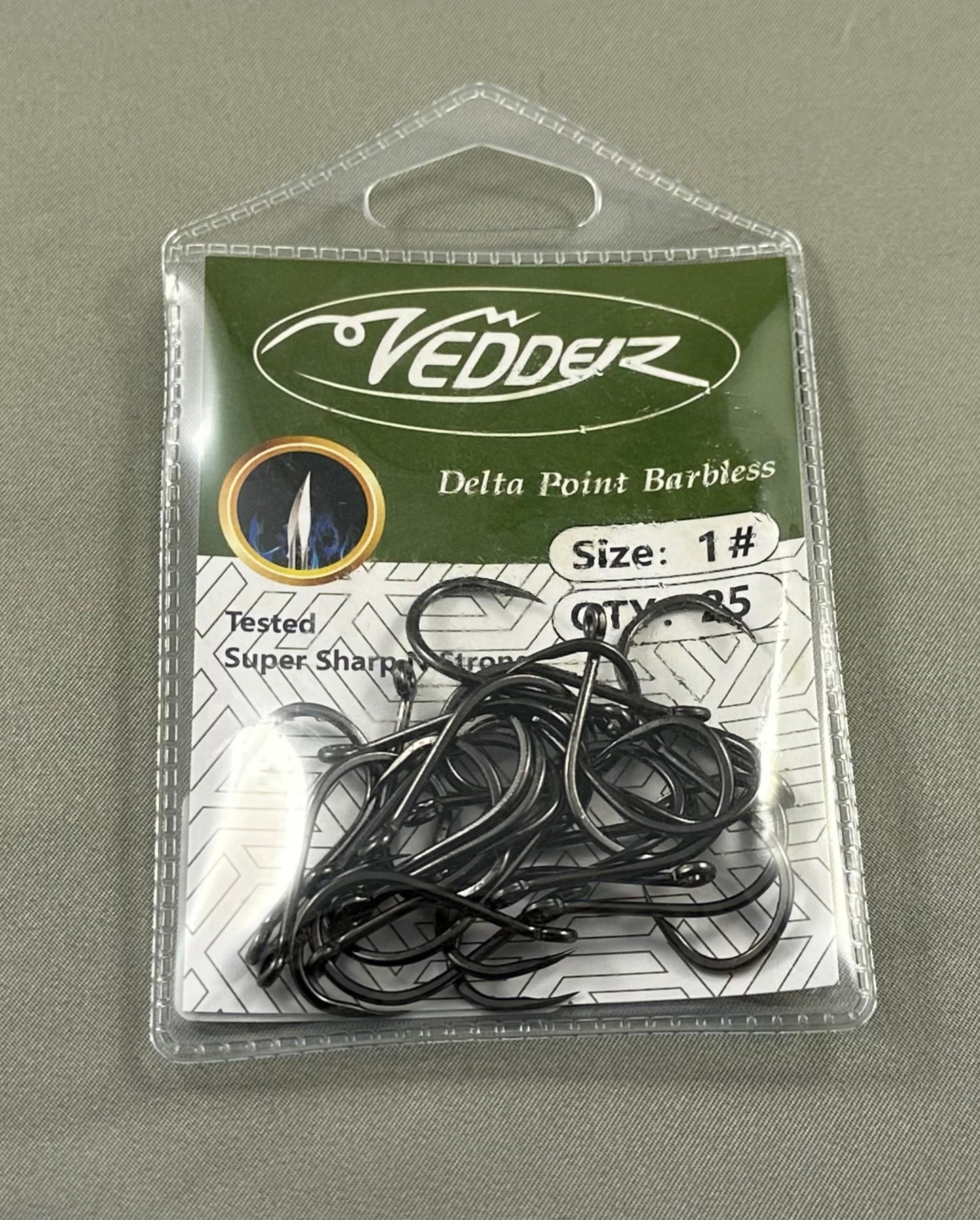 Vedder Delta Point Barbless Hook