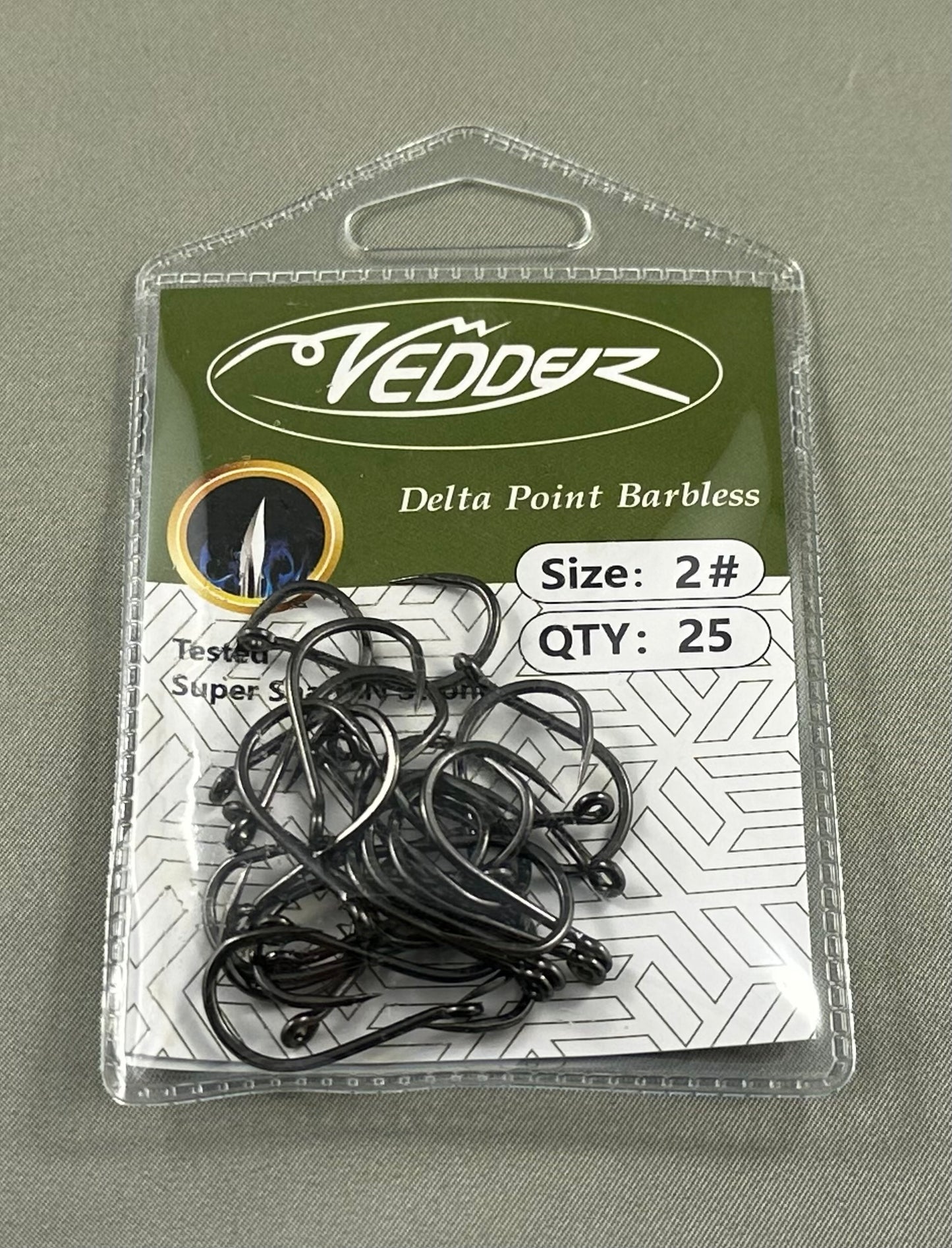 Vedder Delta Point Barbless Hook