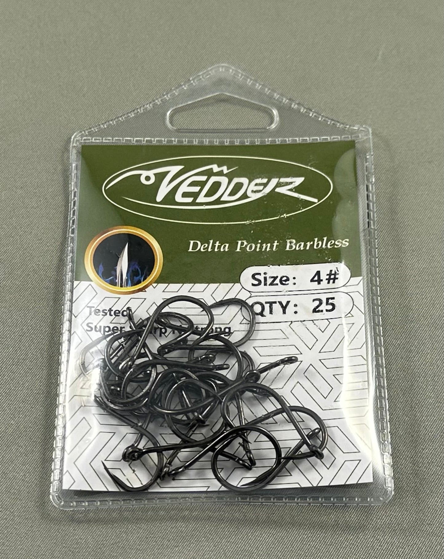 Vedder Delta Point Barbless Hook