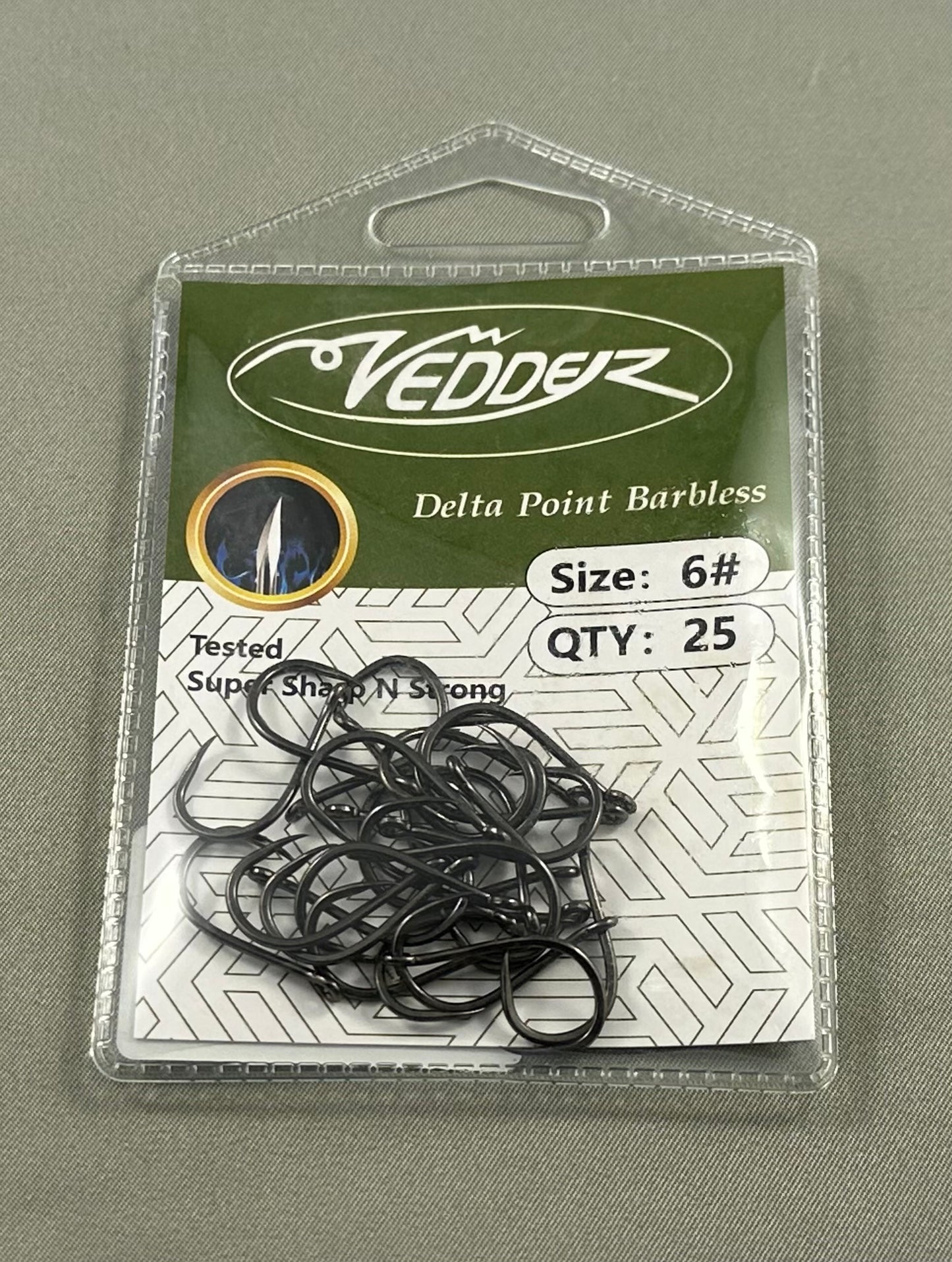 Vedder Delta Point Barbless Hook