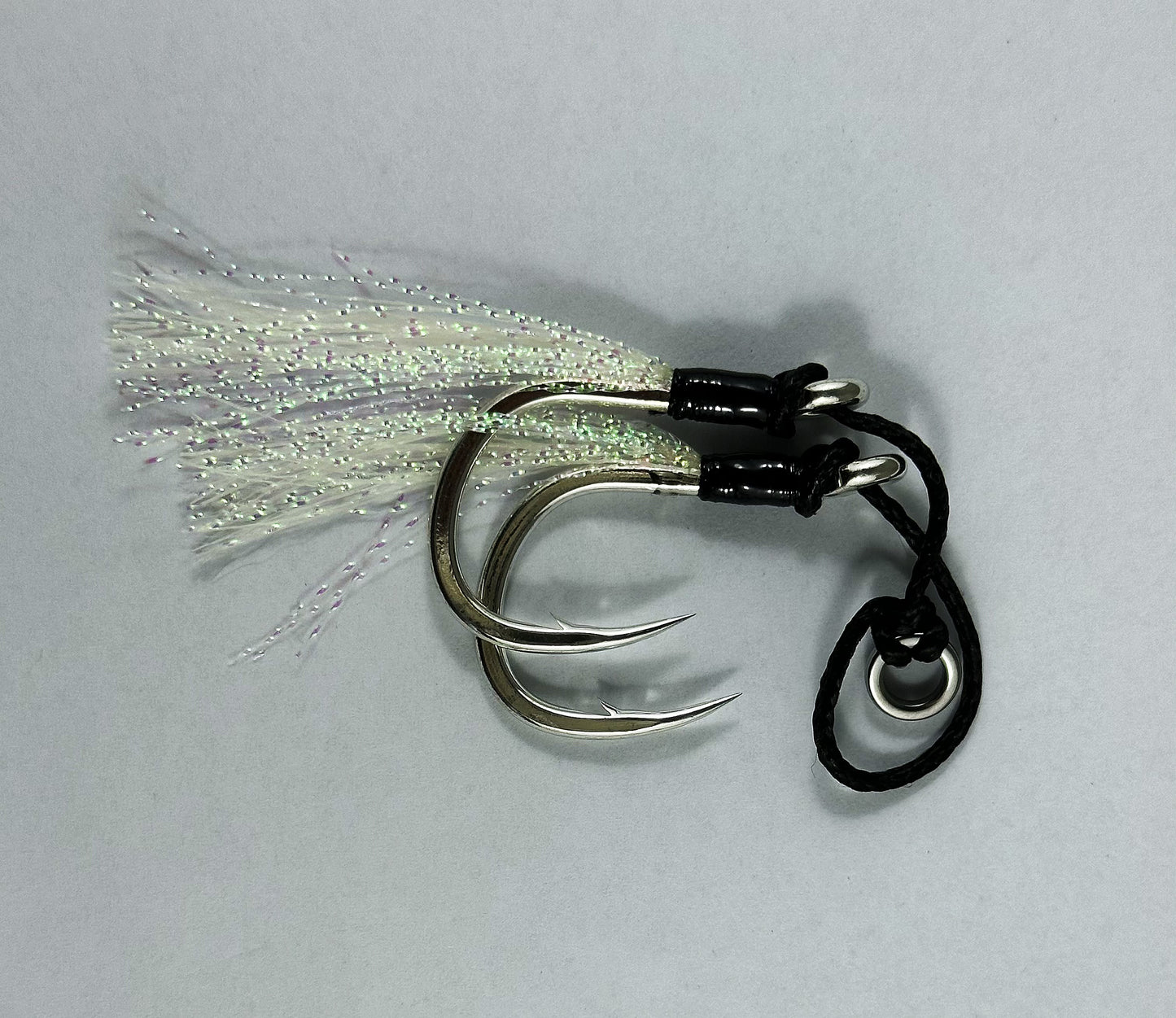Lethal Weapon Double Hooks Rig with Glow Skirt