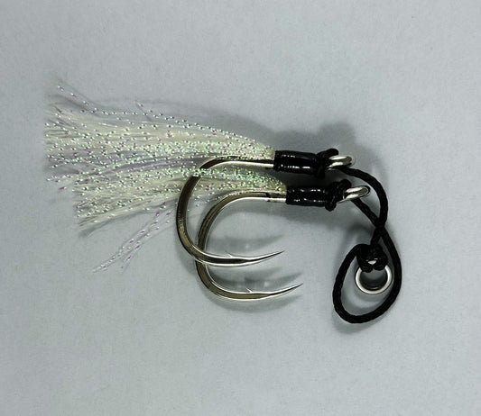 Lethal Weapon Double Hooks Rig with Glow Skirt