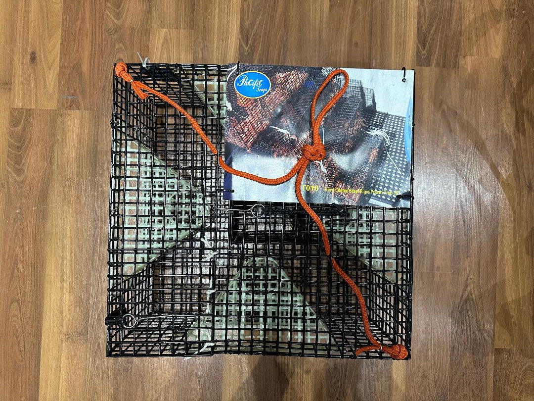 Vinyl Coated Steel Rigid Prawn Trap